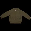 Louc Sweater | Forest Green Melange